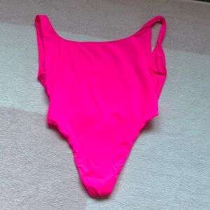 SKIMS Hot Pink Bodysuit brand new